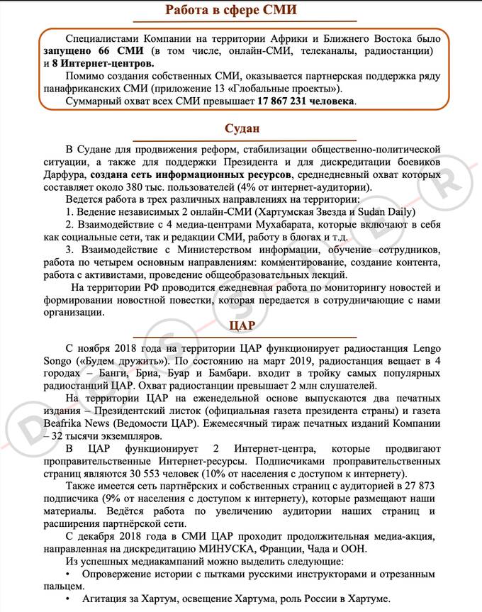 Как бывшие сотрудники Пригожина продолжают влиять на политику Центральной Африки